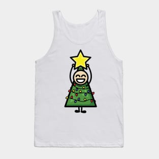 Christmas is Life guy 2 Tank Top